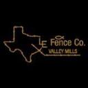 LE Fence Company logo